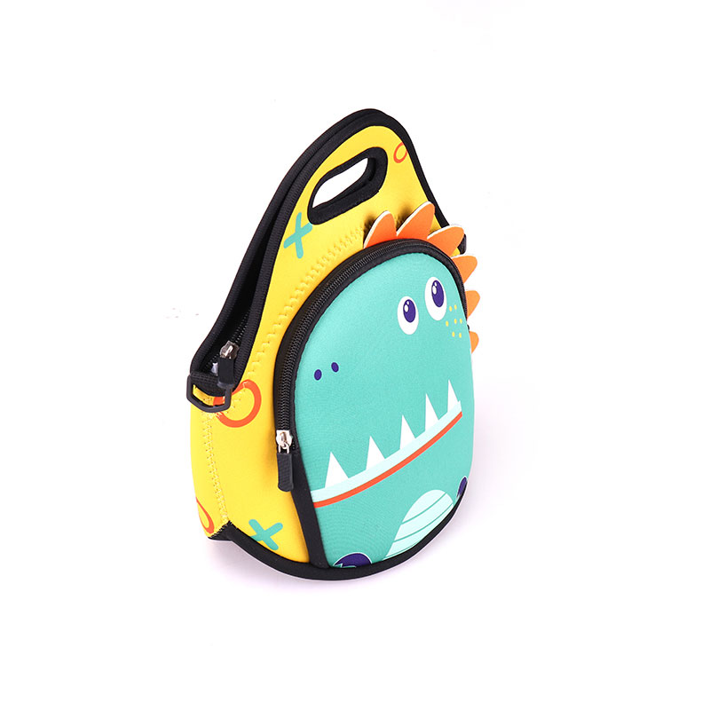 Preschool Crocodile Neoprene Kids Lunch Bag 