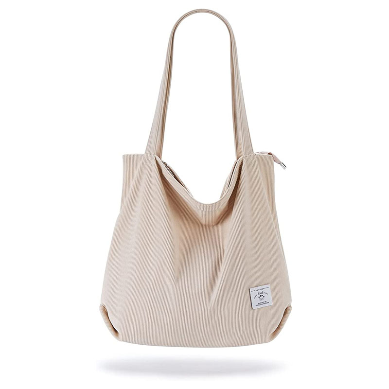 Women Corduroy Shopping bag 