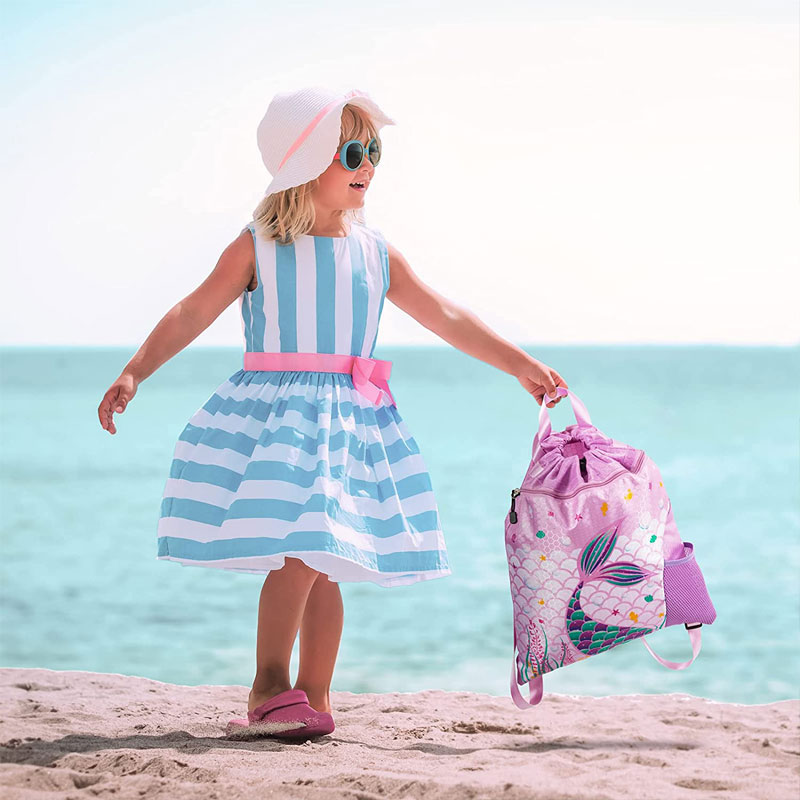 Hot Selling Mermaid Gym Drawstring Bag 