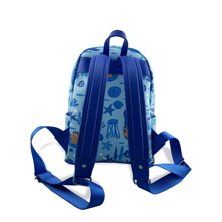 Hot Selling PU Leather Student Schoolbag 