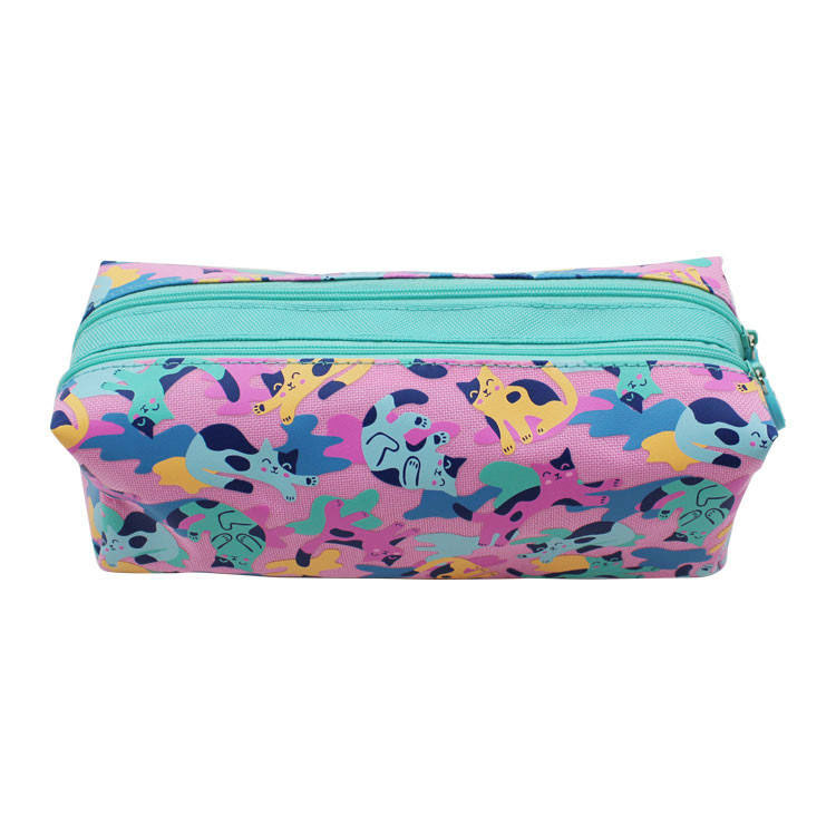 High Capacity Zipper Style Pencil Bag 