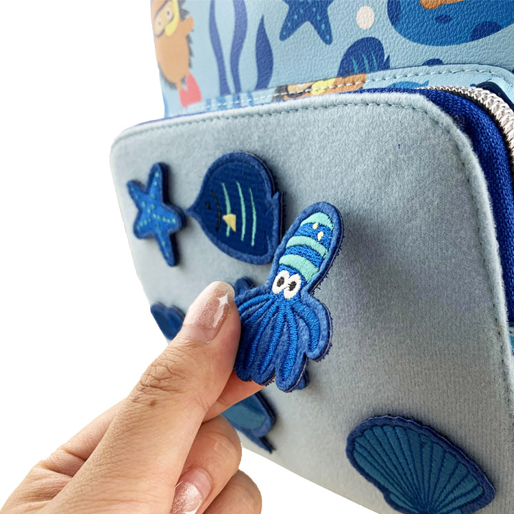 Hot Selling PU Leather Student Schoolbag 