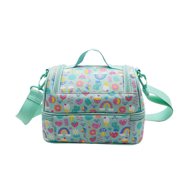 Portable Cute Insulated Kids Lunch Bag 