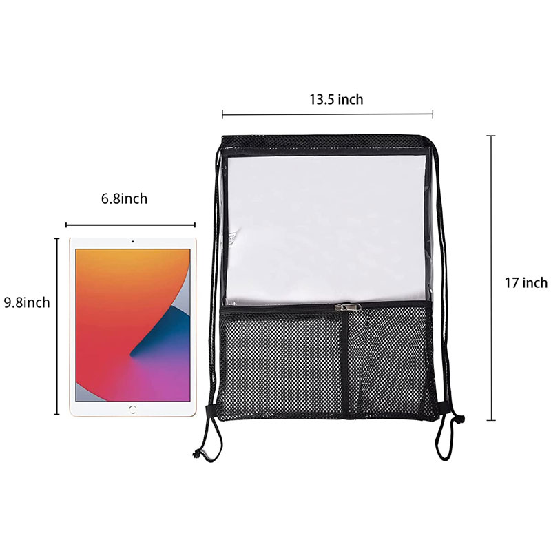 Clear Drawstring Bag for Boys and Girls 
