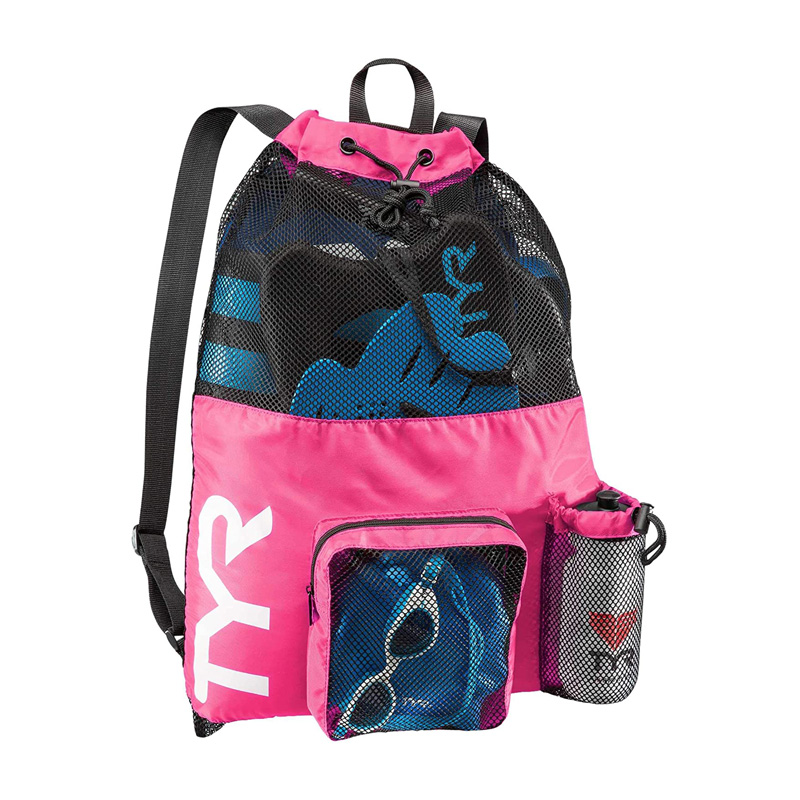Big Mesh Mummy Drawstring Bag 