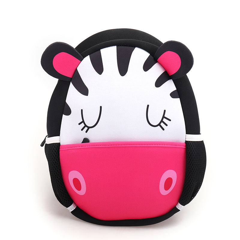 Cute Animal Design Neoprene Student Schoolbag 