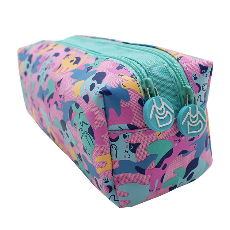 High Capacity Zipper Style Pencil Bag 