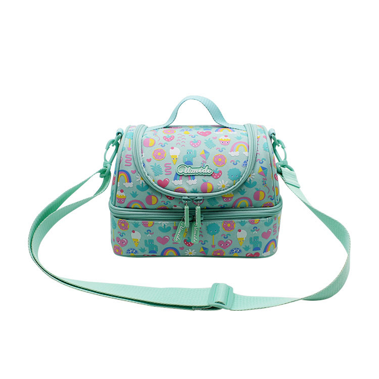 Portable Cute Insulated Kids Lunch Bag 