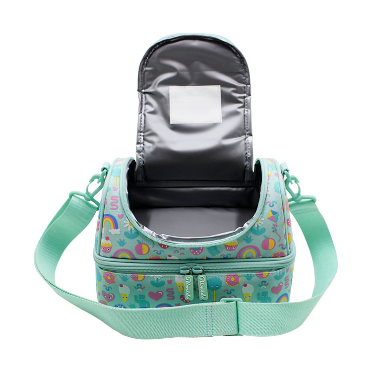 Portable Cute Insulated Kids Lunch Bag 