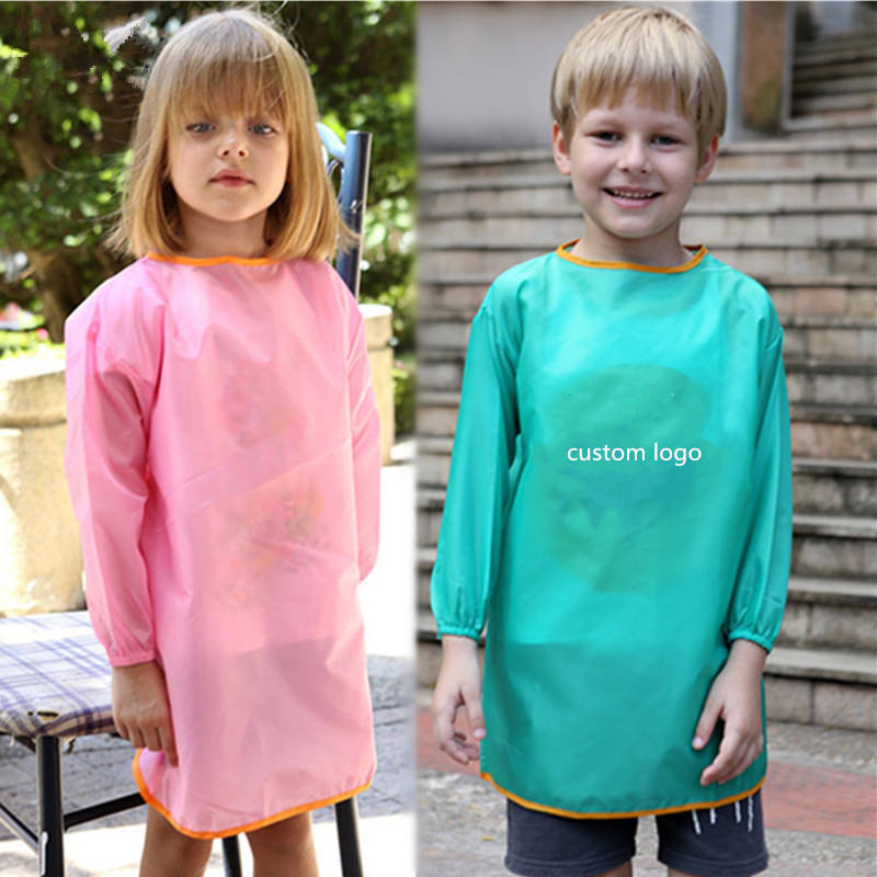 Blank Children's Painting Kids Apron 