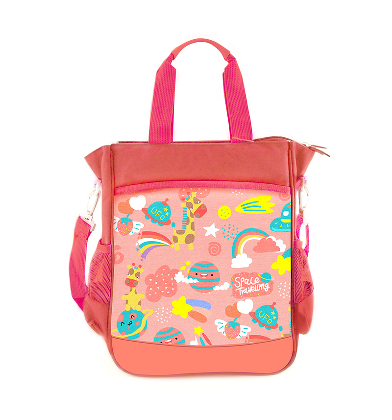 Fashionable and Attractive Handle Student Schoolbag 