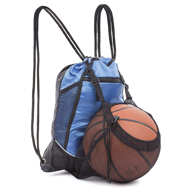 Multifunction Mesh Drawstring Bag 