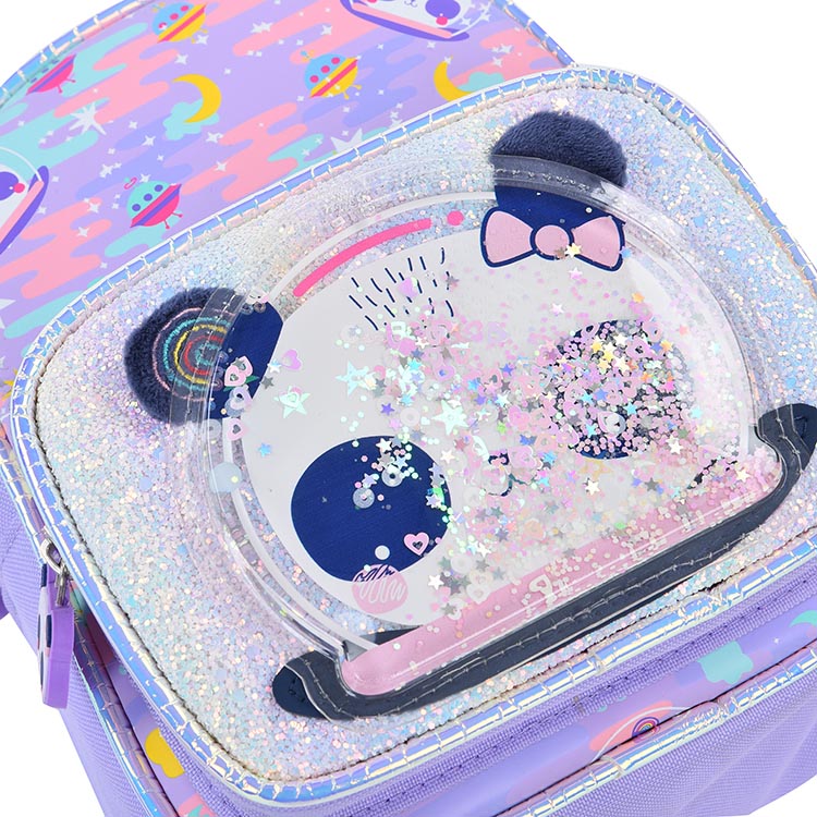 Cartoon Panda Student Schoolbag 