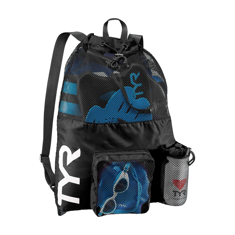 Big Mesh Mummy Drawstring Bag 