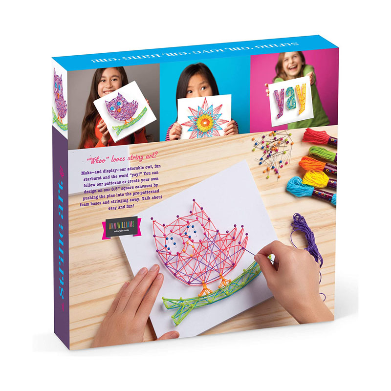 String Art Kids DIY Art Crafts 